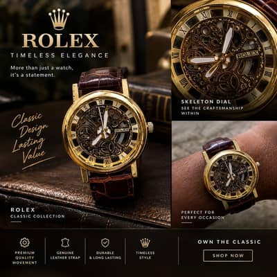 Rolex skeleton watch