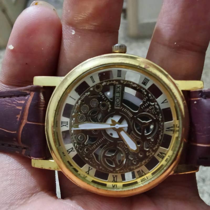 Rolex skeleton watch 1