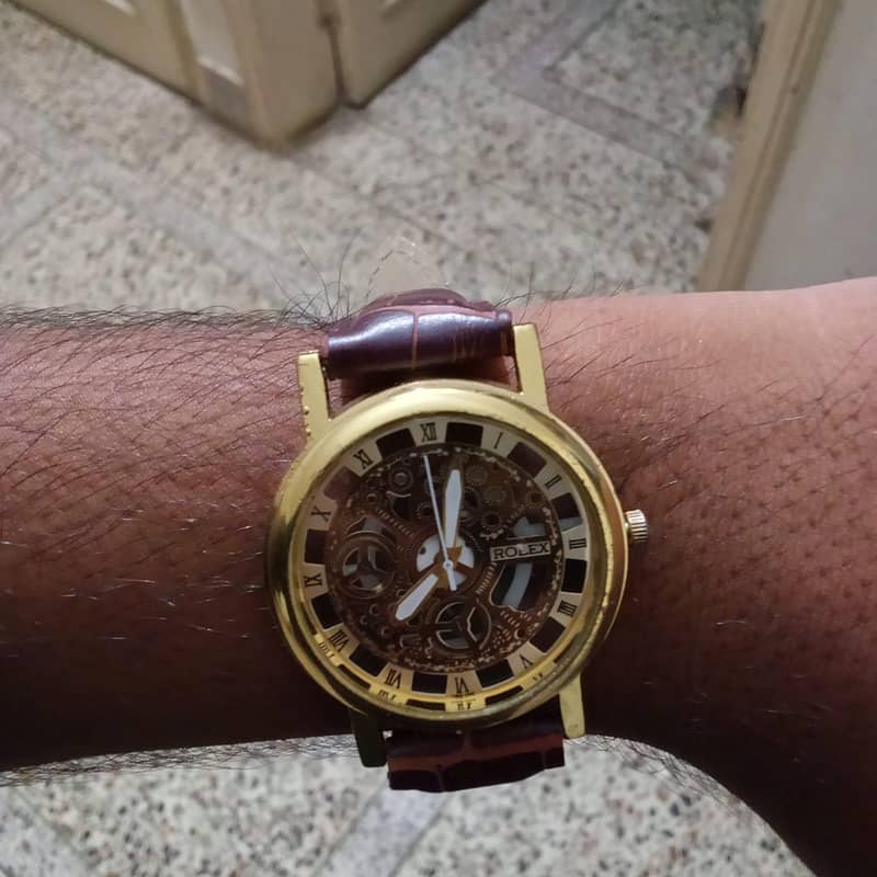 Rolex skeleton watch 2