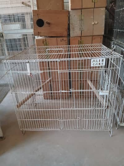 Small Iron birds cage 1.5'x1.5'×2'