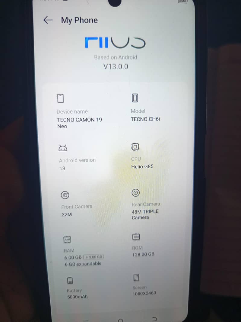 Tecno Camon 19 0