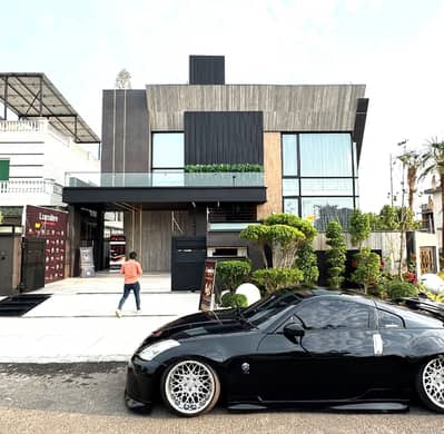 22 Marla Brand New Corner Luxury Ultra-Modern Design Most Beautiful Full Basement Fully Furnished Home Theatre Swimming Pool Lift Bungalow For Sale At Prime Location Of DHA Lahore Near To Park Masjid &   Defence Raya Fairways Commercial.