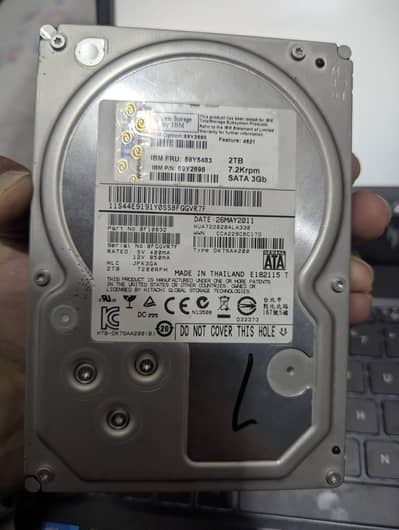 IBM Hard drive 2TB new like condition