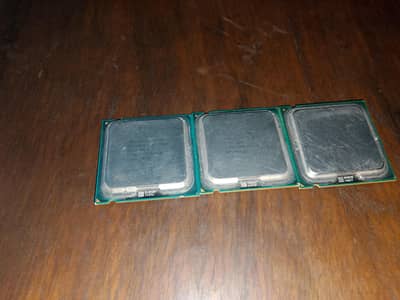 Intel core2duo 3.0, Intel core2duo 2.7 and Intel Celeron 2.0