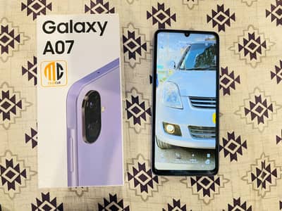 Samsung Galaxy A07 ,6/128 PTA Approved warranty 1.5month cond 10/10