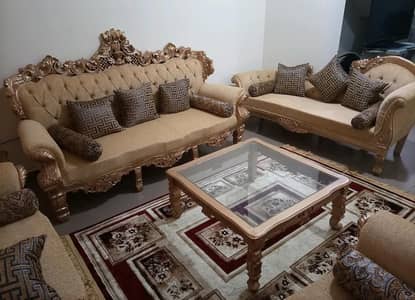 sofa set for sale with table and dewan