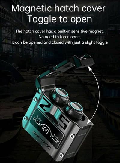 Mechanical Style Wireless TWS M25 Earbuds Long Battery Premium Quality