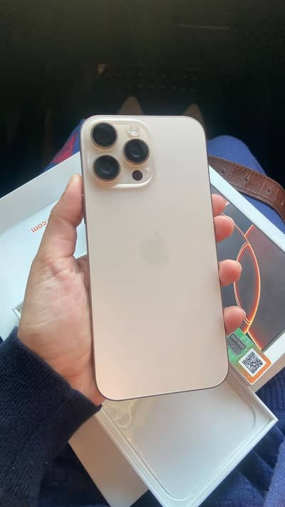 Mint iPhone 16 Pro Max PTA factory unlock