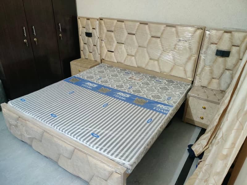 Bed Set along with Smart Dressing table 3