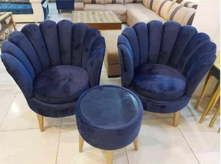 two chairs and One table 1