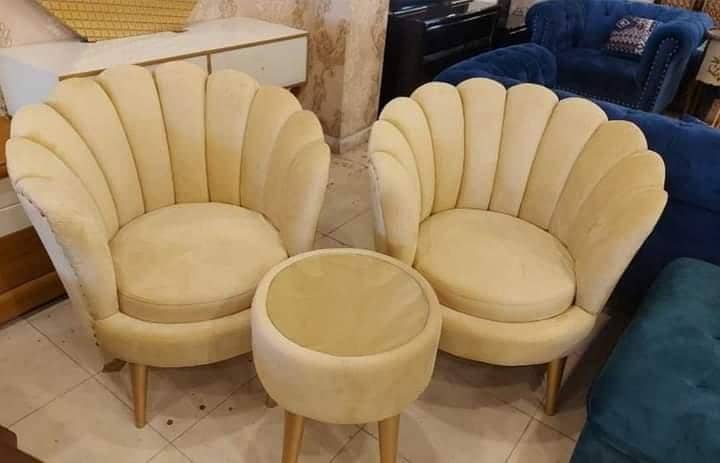 two chairs and One table 2