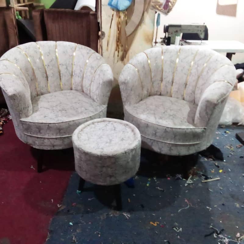 two chairs and One table 3