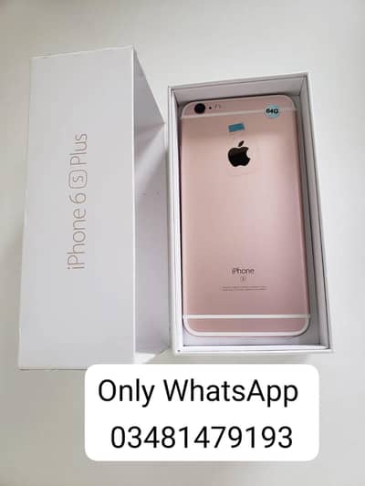 Apple iPhone 6S Plus PTA approved with box farsal