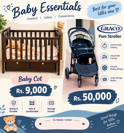 Kids Pram/ Baby Pram/ Walker/ Pushchair/ Graco