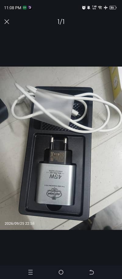 Fast charger 45 watt