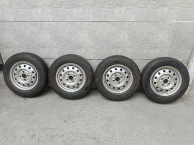 Original OEM wheels with Tyres for suzuki WagonR and Alto 660cc