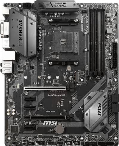b450 tomhok with Ryzen 3 2200g