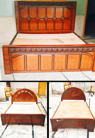 3x Beds+1 x mattress