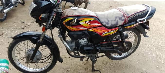HONDA PRIDOR 100. Model 2025 HYDERABAD number ha urgent sell new bike