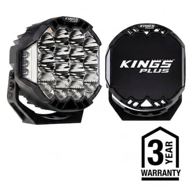 Kings Plus 9" Lethal Pro Driving lights | Covers Included