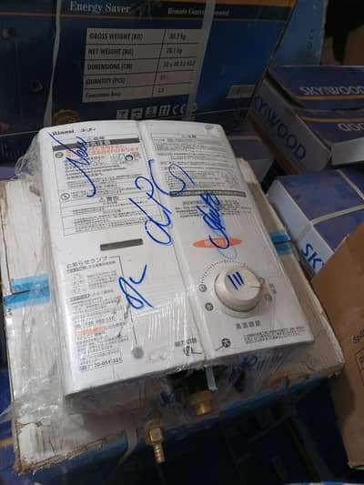 RINNAI JAPANESE INSTANT WATER HEATERS FULL AUTOMATIC GAS USABLE
