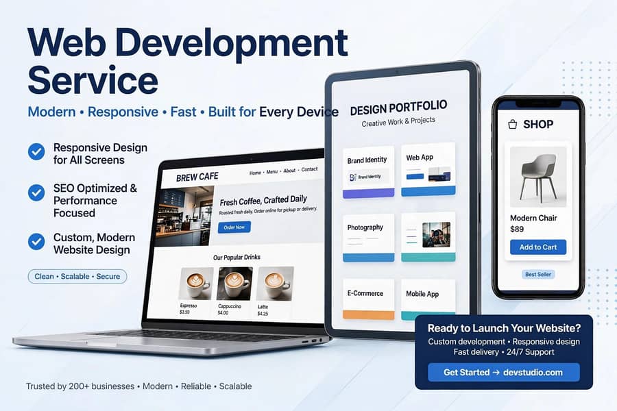 Professional Business Website Developer 1