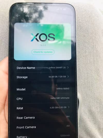 Infinix Other Model smart 20