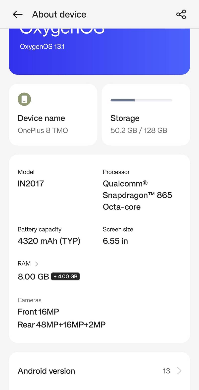 One Plus 8 Tmo 1