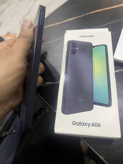 Samsung Mobile A06 4 months warranty ha