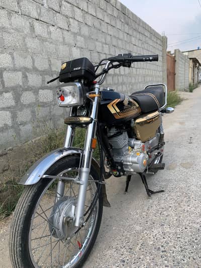 cg 125 gold edition