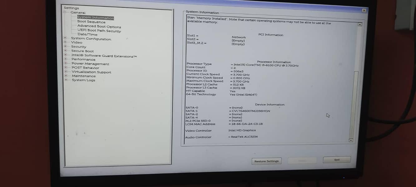 Dell optiplex 7040 1
