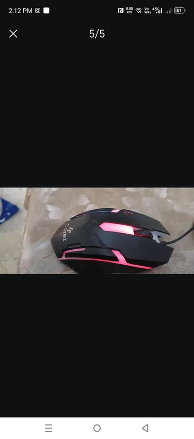 mouse for sale 3200 DPI RGB lite mouse with 7 colours