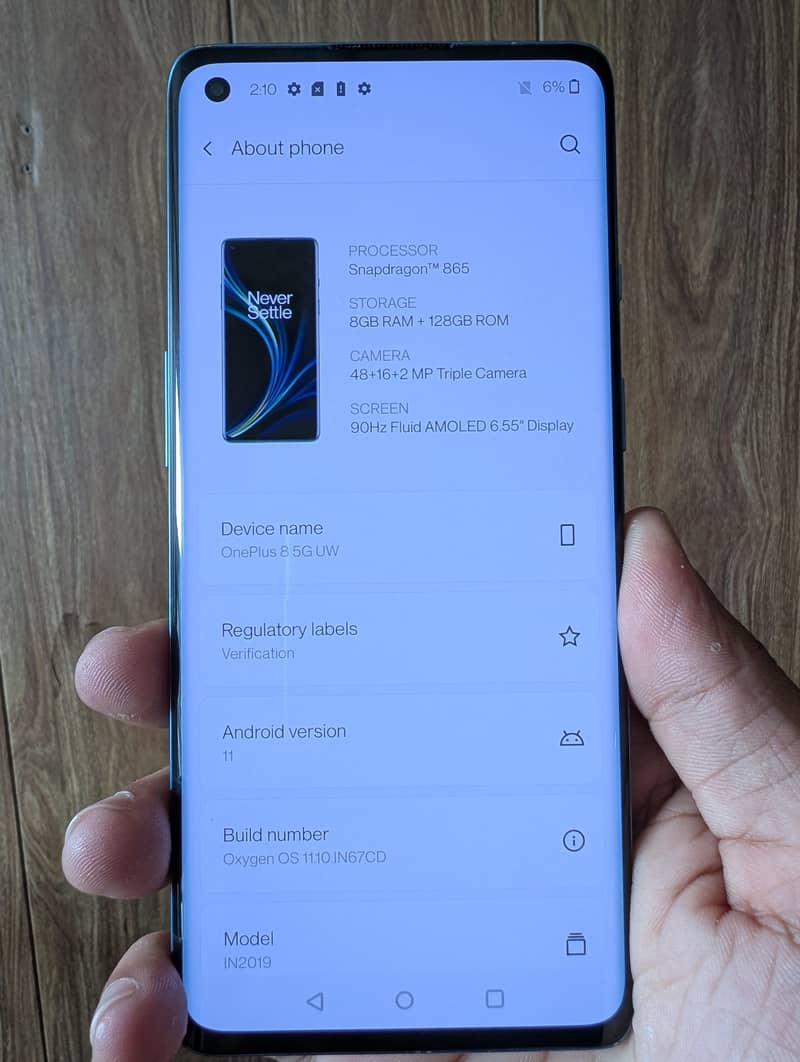 One Plus 8 0
