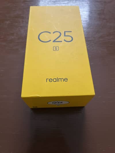 Realme C25s Pta with box