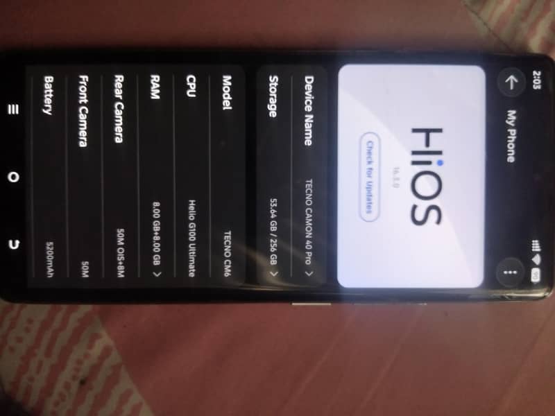 Tecno CAMON 40 Pro 1