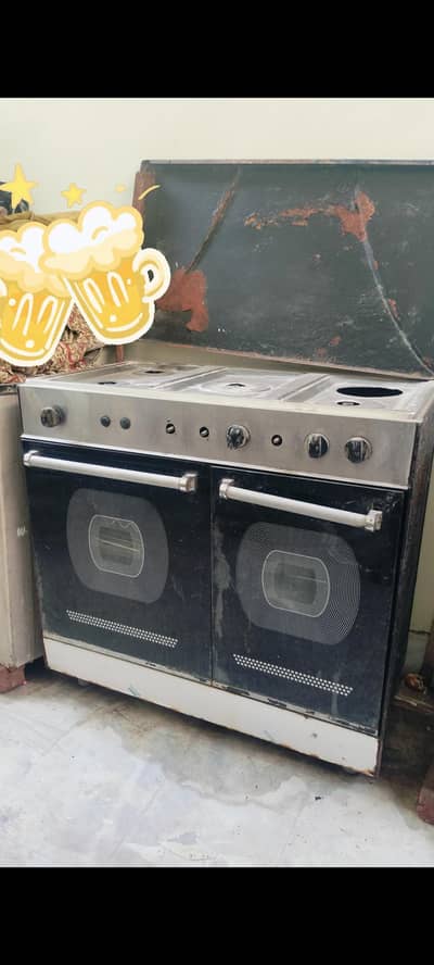 Cooking Range for sale 5 burnal Wala ha