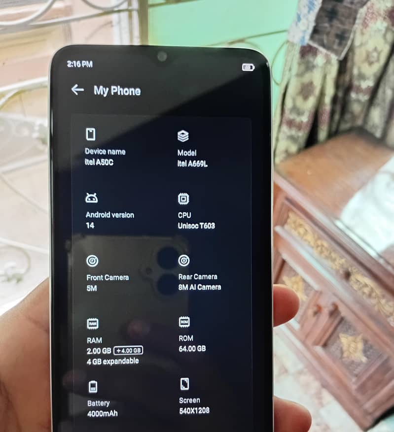 Itel A50C 1