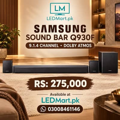 SAMSUNG SOUND BAR Q930F 9.1. 4 CHANNEL