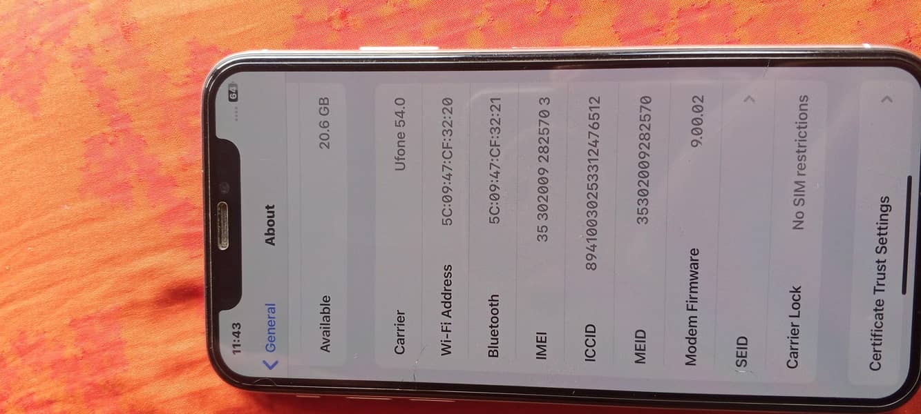 Apple iPhone X 0