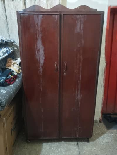 Pure 2 Door Wooden Almari