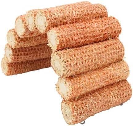 UK Bird Toys hamster and parrots Toys, Chew Toys for Small Pets Bird Toys for Parrots Bird Toys Corn Cob Bird Chew Toys, Parrot Corn Cob Chew Toys Bite Resistant Hanging Bird Chewing Cage Toy