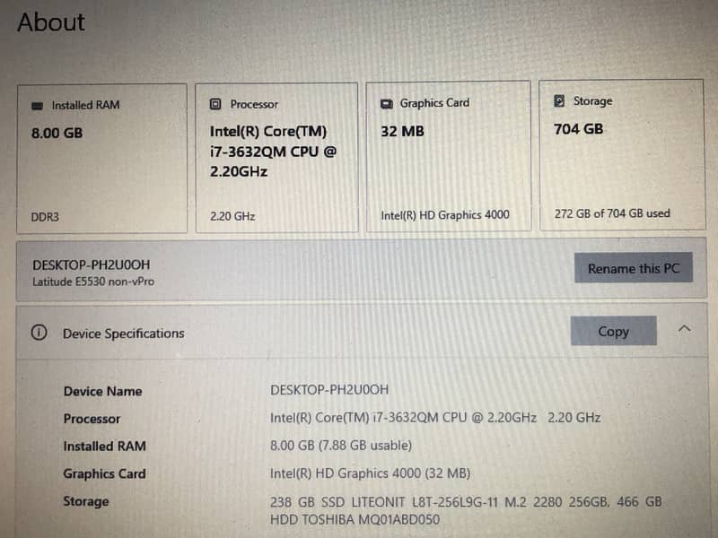 Dell Latitude e5530 2