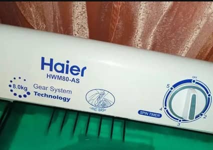 Haier washing machine twin tub model number HWM 80-AS