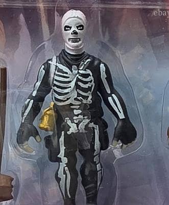 Mini Skeleton Warrior Action Figure Toy - Halloween Horror Skull Suit Decorative Collectible Model Figure  R5947
