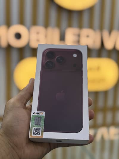 Apple iPhone 18 Pro 256GB Box pack Pta Approved