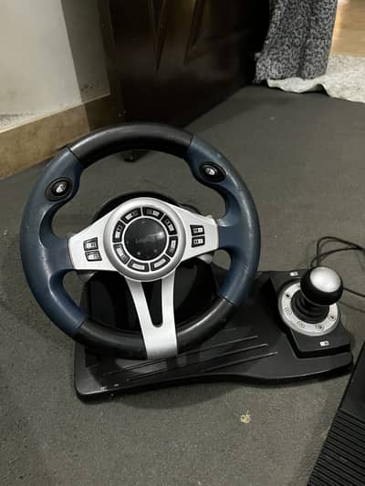 Logic gaming steering wheel for sale
