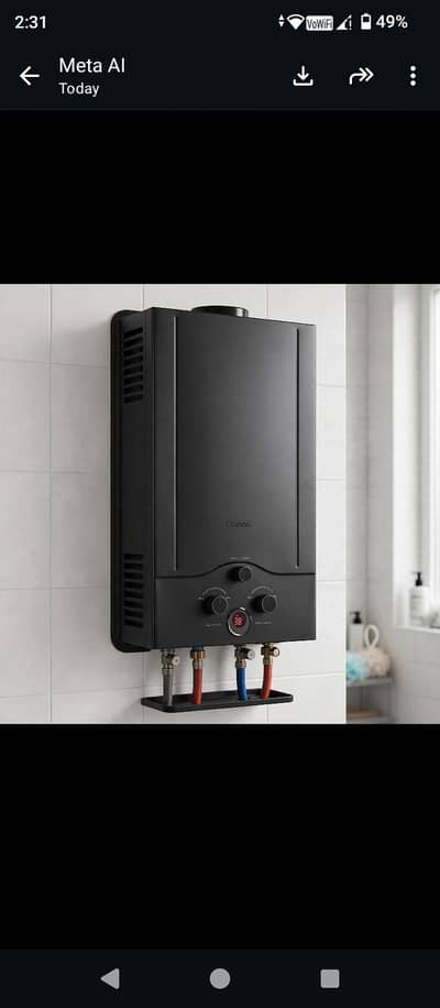 instant gas heater