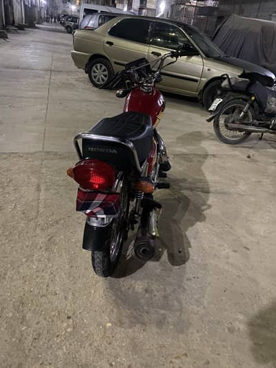 HONDA CG 125 karachi number