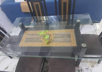 6 chair dining table for sell
