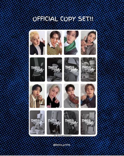Kpop photocards available of every group
